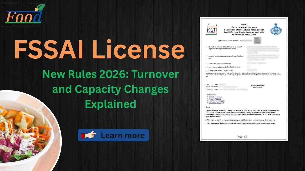 FSSAI New Rule in 2026